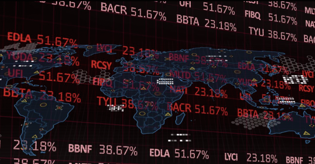 Mercados de acções globais e variações de preços